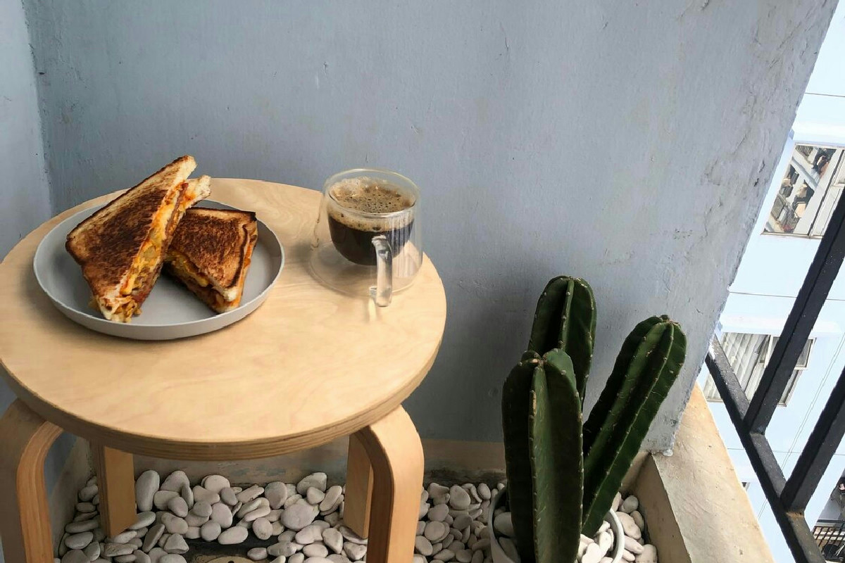 Finalmente si può avere uno spazio per tè e tisane, anche dove i metri mancano